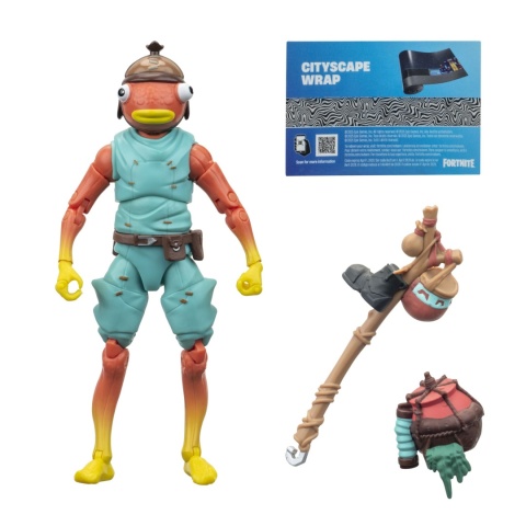 FORTNITE FISHSTICK figurka 15 cm Legendary Series ruchoma z kodem do gry