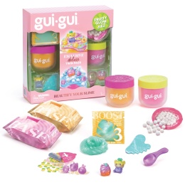 GUI GUI FRUITY GLOW Deluxe 2 szt. pachnący slime figurki zestaw kreatywny