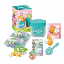 GUI GUI FRUITY GLOW Gloss slime figurka dekoracje zestaw kreatywny