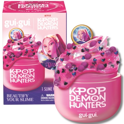 K-POP DEMON HUNTERS MIRA SLIME Gui Gui różowy zestaw kreatywny