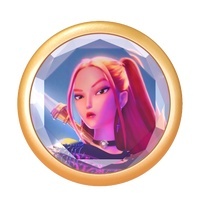 K-POP DEMON HUNTERS MIRA SLIME Gui Gui różowy zestaw kreatywny