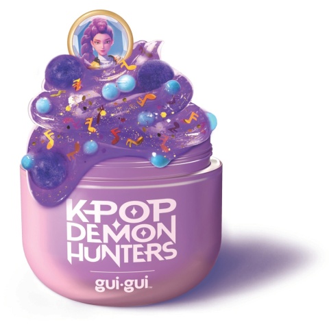 K-POP DEMON HUNTERS RUMI SLIME Gui Gui fioletowy zestaw kreatywny