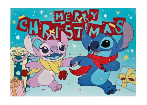 KALENDARZ ADWENTOWY LILO STITCH 24 niespodzianki gadżety PREZENT NA ŚWIĘTA