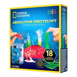 NATIONAL GEOGRAPHIC Absolutnie obrzydliwy zestaw chemiczny 18 eksperymentów