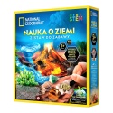 NATIONAL GEOGRAPHIC nauka o Ziemi zestaw naukowy wulkan kryształy