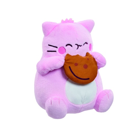 PEMBE THE PINK CAT pluszowa kotka Cookie maskotka przytulanka różowy kot