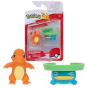 POKEMON CHARMANDER LOTAD figurki 5 cm zestaw 2 szt Battle Figure