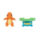 POKEMON CHARMANDER LOTAD figurki 5 cm zestaw 2 szt Battle Figure