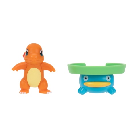 POKEMON CHARMANDER LOTAD figurki 5 cm zestaw 2 szt Battle Figure