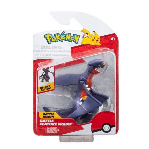 POKEMON GARCHOMP figurka 11 cm Battle Feature ruchoma atak ogonem