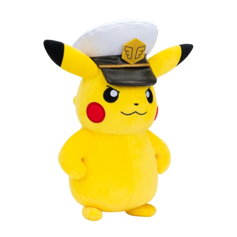 POKEMON KAPITAN PIKACHU pluszak 20 cm maskotka kolekcjonerska przytulanka