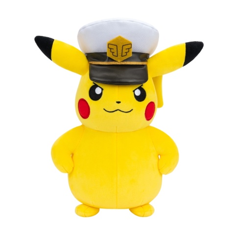 POKEMON KAPITAN PIKACHU pluszak 20 cm maskotka kolekcjonerska przytulanka
