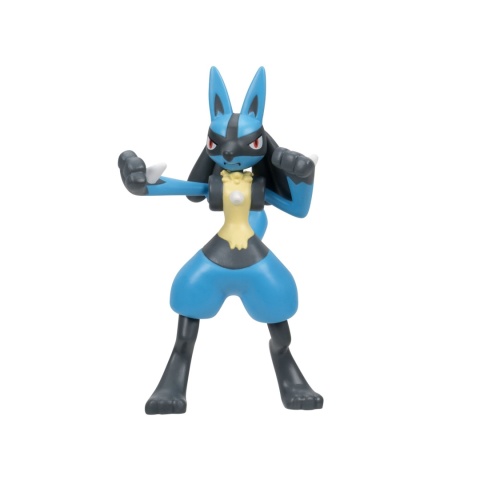 POKEMON LUCARIO figurka 8 cm Battle Figure ruchoma kolekcjonerska