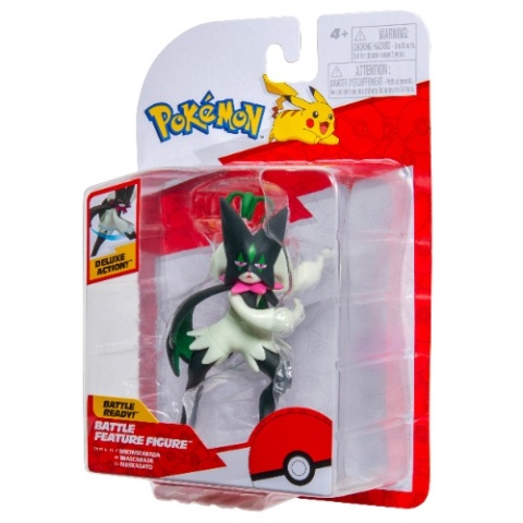 POKEMON MEOWSCARADA figurka 11 cm Battle Feature ruchoma atak Slash