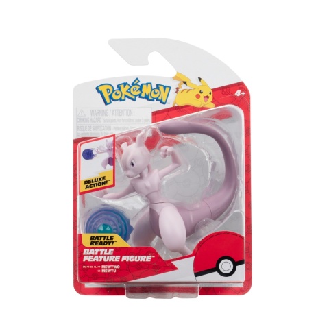 POKEMON MEWTWO figurka 11 cm Battle Feature ruchoma atak pocisk energii