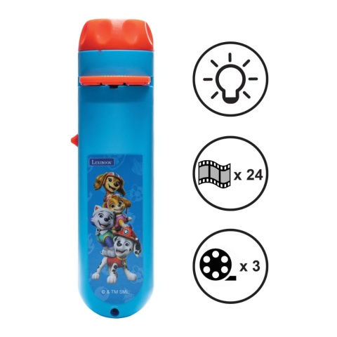 PSI PATROL LATARKA Z PROJEKTOREM LED lampka do wyświetlania obrazków 2w1