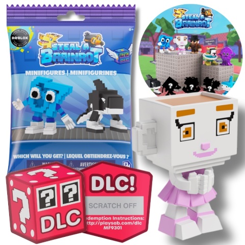ROBLOX STEAL A BRAINROT Figurka Niespodzianka Saszetka KOD DLC
