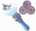 STITCH LATARKA Z PROJEKTOREM LED lampka do wyświetlania obrazków 2w1