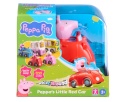AUTKO ŚWINKA PEPPA czerwony samochodzik na baterie z figurką Peppy do zabaw