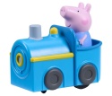 CIUCHCIA ŚWINKA PEPPA niebieski pociąg z Georgem figurka zabawka na baterie