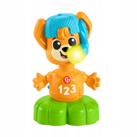 FISHER PRICE LISEK INTERAKTYWNY zabawka edukacyjna nauka przeciwieństw