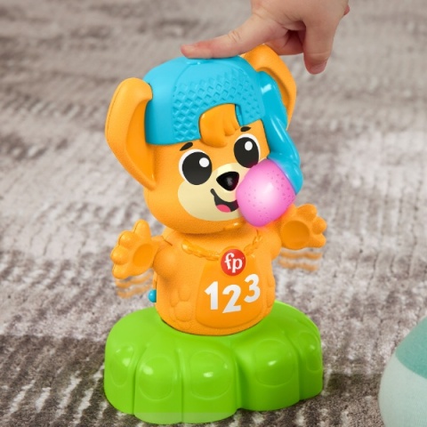 FISHER PRICE LISEK INTERAKTYWNY zabawka edukacyjna nauka przeciwieństw