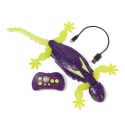 GEKON HEX BOTS Wall Crawler fioletowy robot RC LED świeci w ciemności