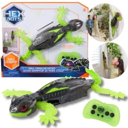 GEKON HEX BOTS Wall Crawler robot na pilota LED wspina się po ścianach