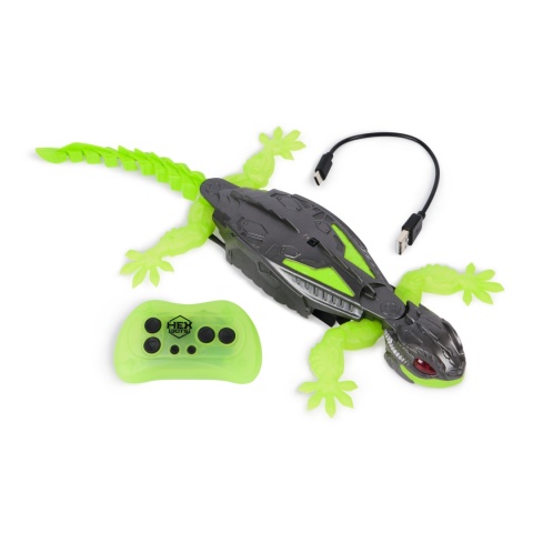 GEKON HEX BOTS Wall Crawler robot na pilota LED wspina się po ścianach
