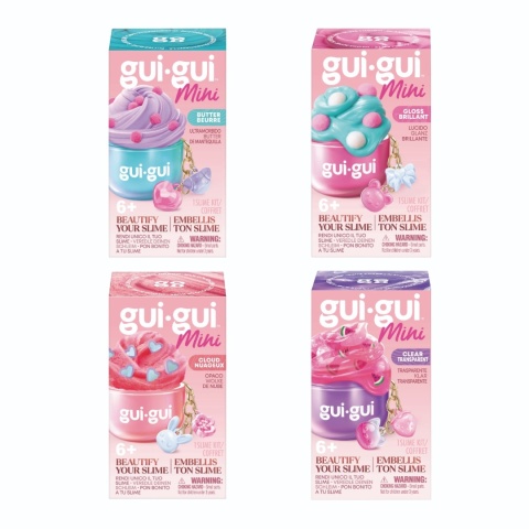 GUI GUI MINI SLIME owocowe dodatki zawieszka do telefonu brelok 1szt.