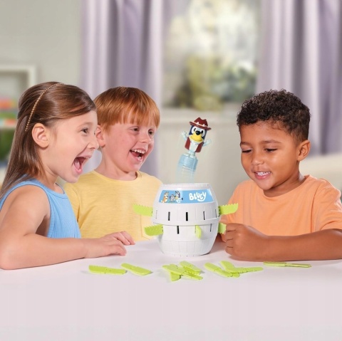 Gra zręcznościowa BLUEY POP UP wyskakujący piesek rodzinna zabawa