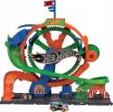 HOT WHEELS CITY DIABELSKI MŁYN tor samochodowy światła dźwięki autko