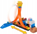 HOT WHEELS CITY POSTERUNEK POLICJI tor samochodowy pętla wyścigowa radiowóz