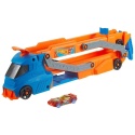 HOT WHEELS MIEJSKI TRANSPORTER autek 2w1 rozkładany tor wyrzutnia rampa