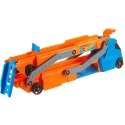HOT WHEELS MIEJSKI TRANSPORTER autek 2w1 rozkładany tor wyrzutnia rampa