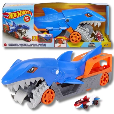 HOT WHEELS Pojazd CITY REKIN Transporter samochód autko
