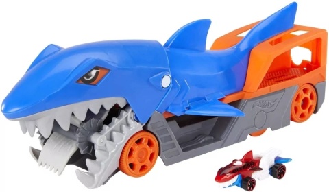 HOT WHEELS Pojazd CITY REKIN Transporter samochód autko