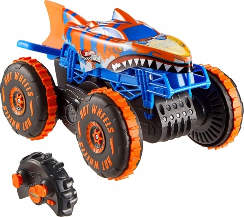 HOT WHEELS TIGER SHARK samochód RC zdalnie sterowany wspinacz monster truck