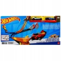 HOT WHEELS TOR WYŚCIGOWY PODWÓJNY ZJAZD 2 AUTKA wyścig samochodowy