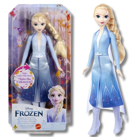 LALKA ELSA KRAINA LODU FROZEN śpiewająca po polsku