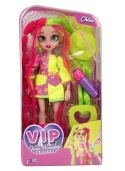 LALKA VIP PETS HAIR ACADEMY CHLOE długie włosy do stylizacji akcesoria