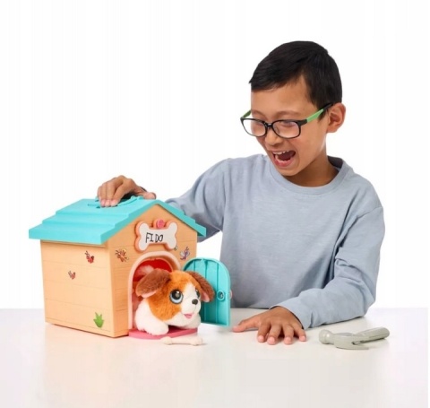 LITTLE LIVE PETS MINI Domek dla szczeniaka PIESEK niespodzianka pluszak