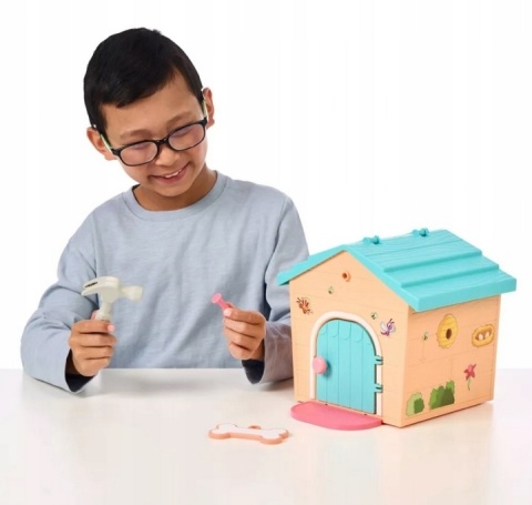 LITTLE LIVE PETS MINI Domek dla szczeniaka PIESEK niespodzianka pluszak