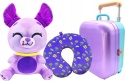 MILUSIE PAKUSIE W PODRÓŻY Lola Gwiazdeczka Walizka pluszak pieczątki puzzle