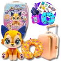 MILUSIE PAKUSIE W PODRÓŻY Solciu Safari walizka pluszak poduszka puzzle