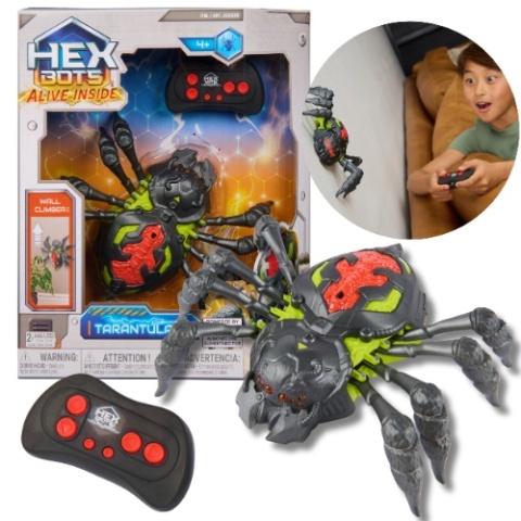 PAJĄK ZDALNIE STEROWANY HEX BOTS Wall Crawler robot na pilota