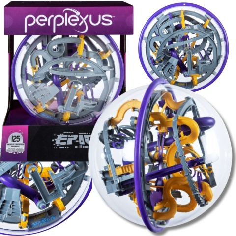 PERPLEXUS EPIC kula 3D labirynt kulkowy gra zręcznościowa 125 przeszkód