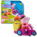 ROWEREK ŚWINKA PEPPA na baterie z figurką Peppy zabawka pojazd