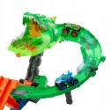 TOR HOT WHEELS MONSTER TRUCKS SMOCZY WYŚCIG 2 AUTKA GREAT BITE RAGEASAUR
