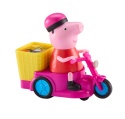 Zestaw ŚWINKA PEPPA rowerek z figurką i trasą zestaw akcesoria dla dzieci